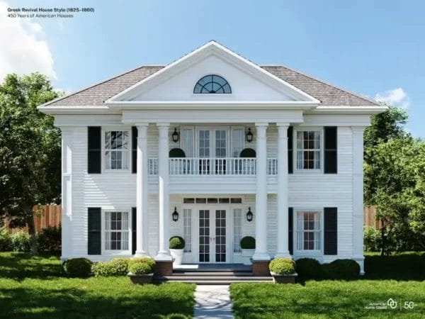 Classical home plan