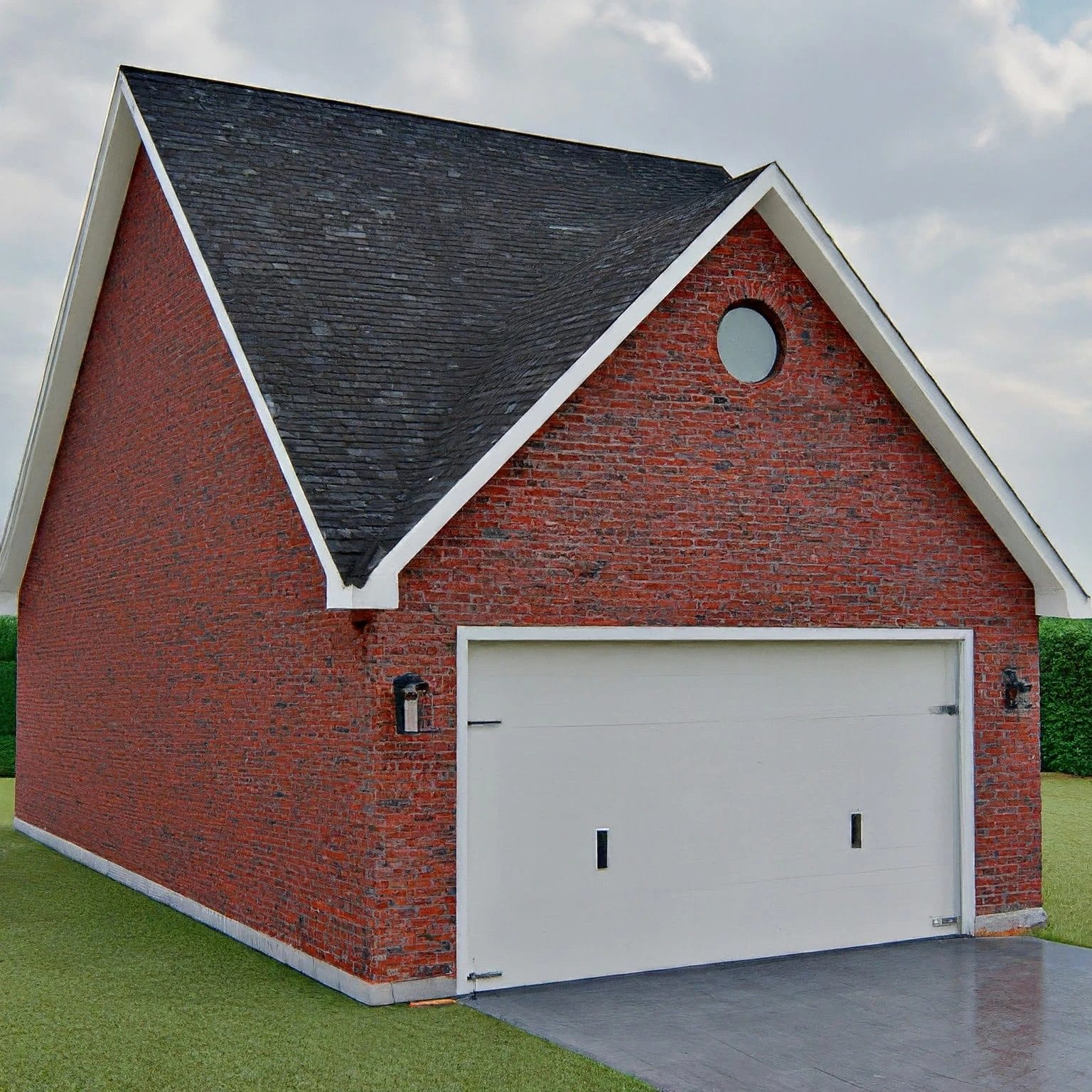 Garage Home Plan Architectural Design Exterior