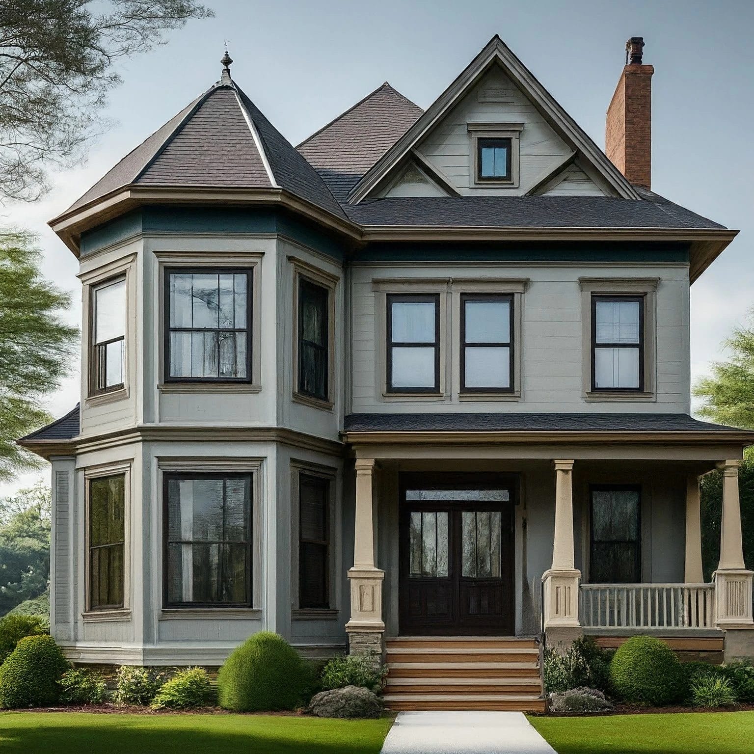 Modern Victorian Home Architectural Plans